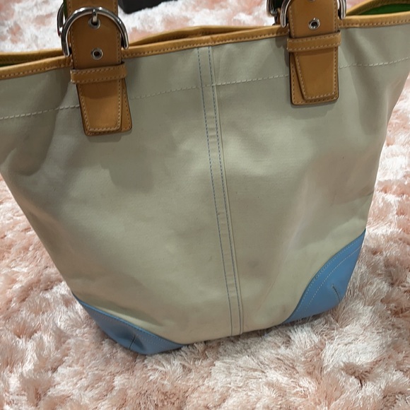 Coach canvas tote - Picture 8 of 10